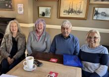 l-r Linda, Trudie, Tony and Janis